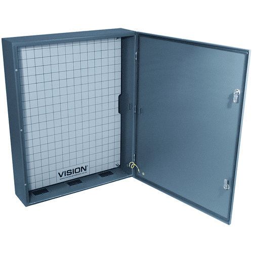 Vision 1000mm High Large Weatherproof Steel Outdoor Cabinet (112903)