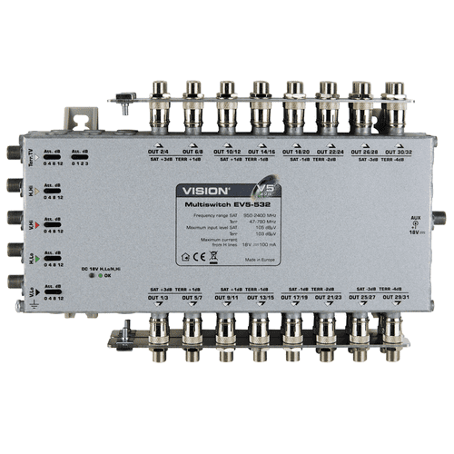 Vision 32-output Line Power Multiswitch (118581)