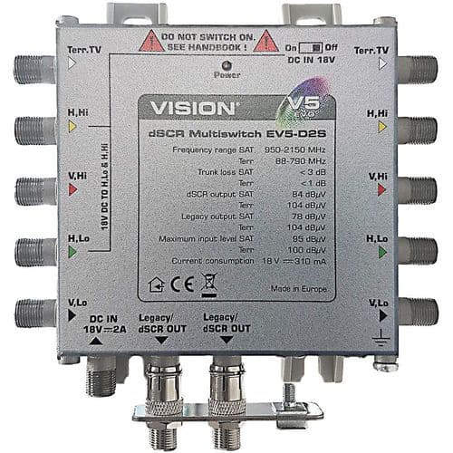 Vision 5x2 dSCR Multiswitch (122372)