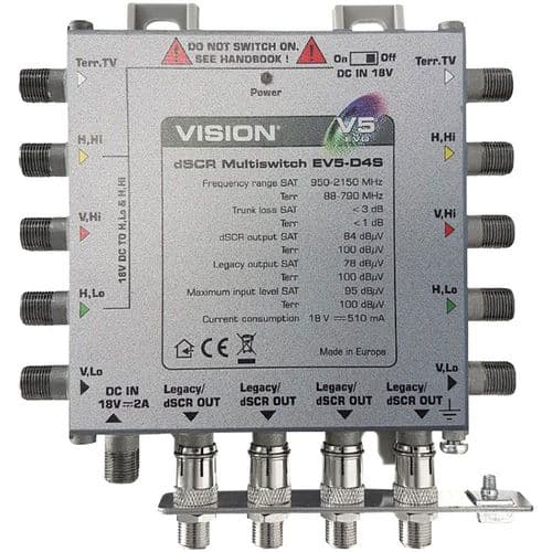 Vision 5x4 dSCR Multiswitch (122389)