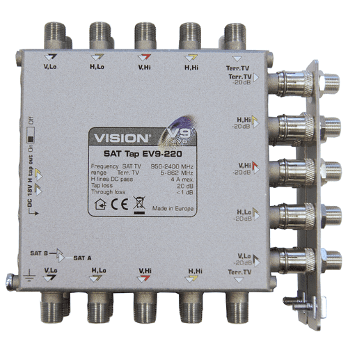 Vision 9-wire 20dB Loss Tap (120485)