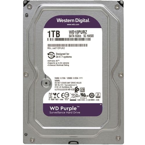 Western Digital 1TB Purple 3.5" Hard Drive (Trade Only)