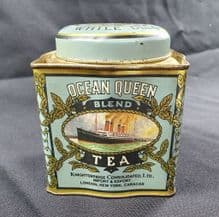 'Ocean Queen' Blend Tea Caddy/Tin