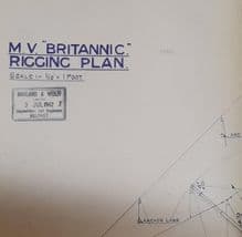 MV Britannic Rigging Plan