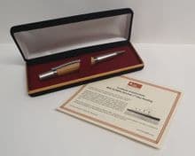 Original RMS Olympic 1st Class Wood Paneling Pen