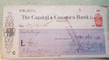 Rare RMS Titanic Relief Fund Cheque