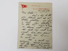 RMS Homeric 1932 Letter Card