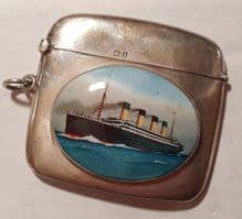 RMS Olympic 1910 On Board Souvenir Vesta Case