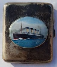 RMS Olympic 1911 On Board Souvenir Cigarette Case