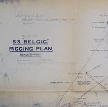 SS Belgic Rigging Plan