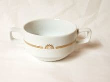 SS Canberra Double Handled Soup Bowl