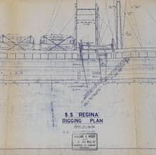 SS Regina Rigging Plan