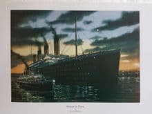 Titanic & Nomadic at Cherbourg