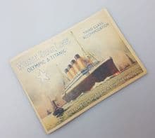 Titanic / Olympic 3rd Class Accommodation Brochure (Replica)