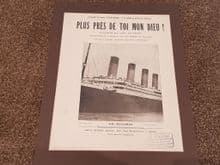 Titanic Sheet Music - "Plus Près De Toi Mon Dieu"