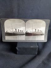WSL, RMS OLYMPIC STEREOSCOPE CARD