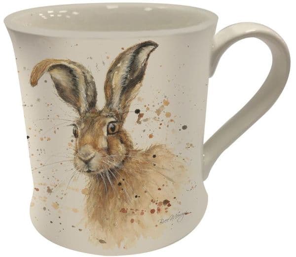 Bree Merryn Ceramic Countryside Hugh the Hare Tea/Coffee Boxed Mug 8.5x8cm