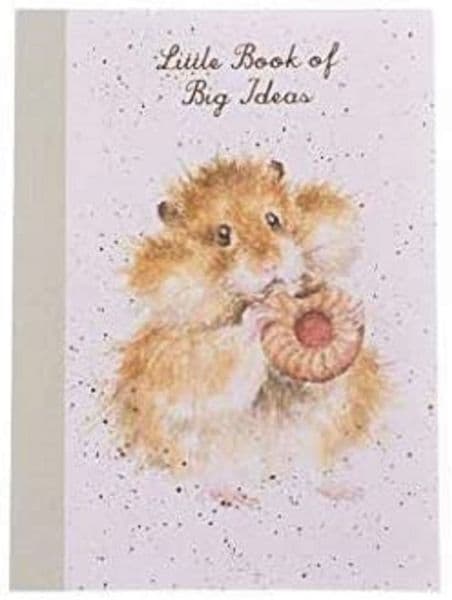 Wrendale Design Diet Tomorrow Hamster Notebook A6 Lined Pad FSC Paper 15x10.5cm