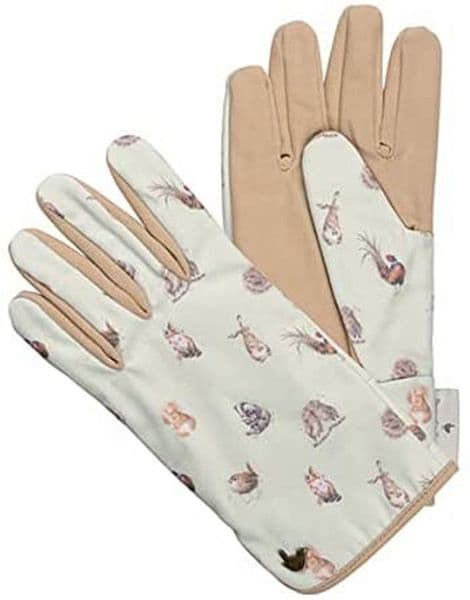 Wrendale Designs Country Grow Your Own Bunny Gardening Gloves 26x11cm One Size