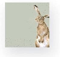 Wrendale Designs Hare and Bee 3-ply Eco-Friendly 20 Party Napkins Serviette 33cm