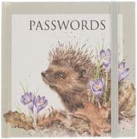 Wrendale Designs Illustrated New Beginnings Password Book Notebook Pad 11x10cm