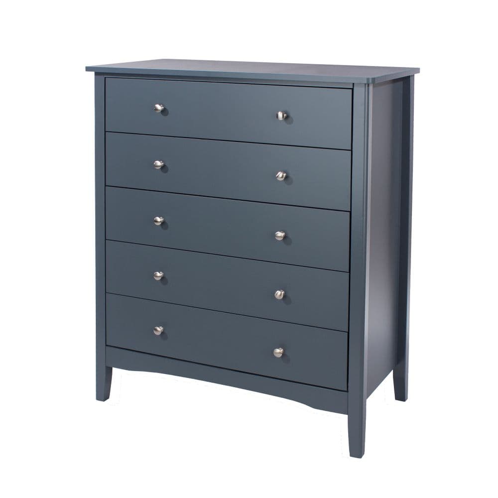 Gunnison Blue 5 drawer chest