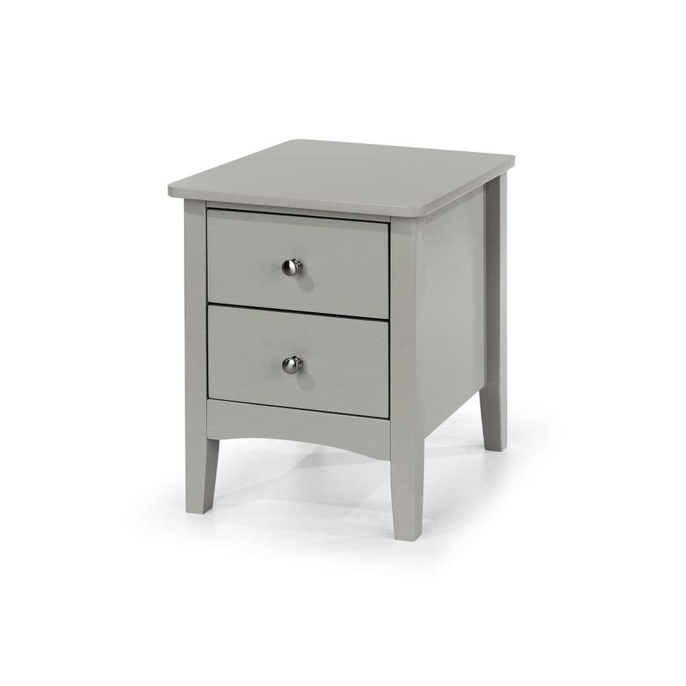 Gunnison Grey  2 petite drawer bedside cabinet