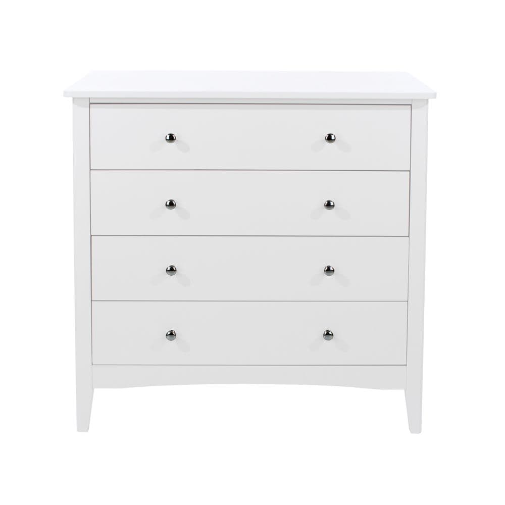 Gunnison White  4 drawer chest