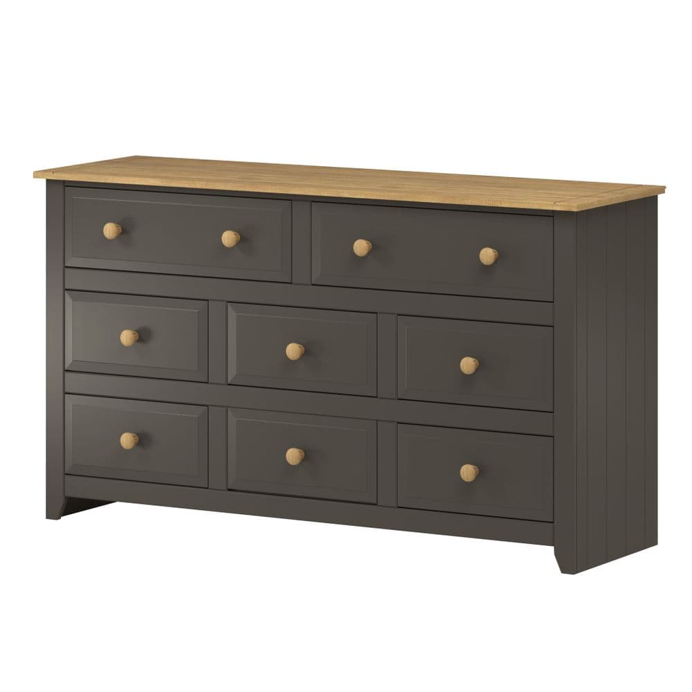 Pagosa Carbon 6+2 drawer large chest