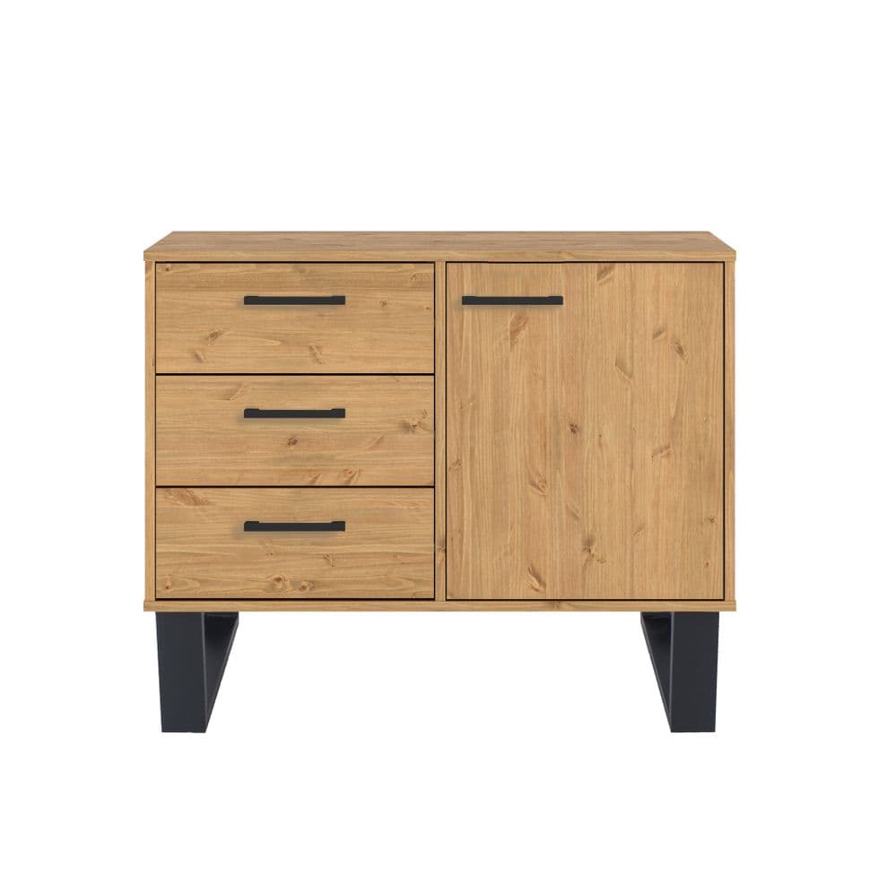 Teha small sideboard with 1 door, 3 drawers