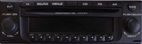 (00-04) PORSCHE CDR 23 OEM BECKER BE6611 Classic Car RADIO CD 911 996 986 BOXSTER 996.645.128.06