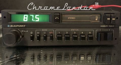 (84-85)  BLAUPUNKT HAMBURG SQM23 Stereo Radio cassette MINT WARRANTY PORSCHE MERCEDES FERRARI