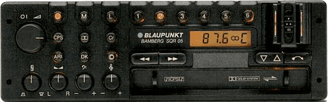 (85-87) BLAUPUNKT BAMBERG SQR 05 Radio Cassette BENTLEY  PORSCHE ASTON MARTIN  ROLLS