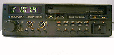 (86-88) BLAUPUNKT BREMEN SQR 46  Radio Cassette  PORSCHE  FERRARI ROLLS