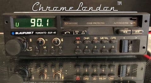 (86-88) BLAUPUNKT  TORONTO SQR 46 Vintage Radio Cassette PORSCHE 911 930 SC TARGA TURBO 924 928