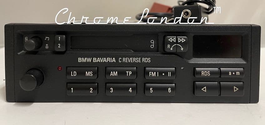 (86-90) BMW BAVARIA C REVERSE  Stereo Radio Cassette 3,5,6,7,8, Z1 E31 E29 E30 E32 E34 E35