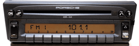 (93-98) PORSCHE CDR 210 OEM BECKER  Classic Car RADIO CD 911 993 CARRERA  PORSCHE PART: 993.645.