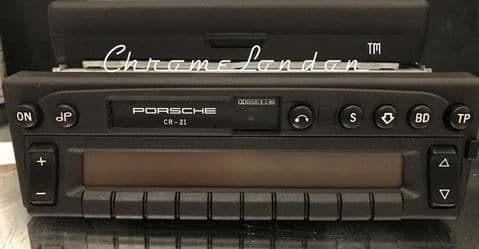(93-98) PORSCHE CR 21 OEM BECKER BE2160 Classic Car RADIO Cassette 911 993 CARRERA  PORSCHE