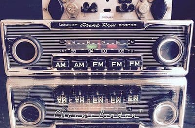 BECKER GRAND PRIX STEREO Wonderbar Vintage Classic Car Radio  MERCEDES  600 W100 113 107 PORSCHE