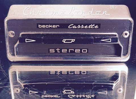 BECKER OLYMPIA 209 STEREO Vintage PINSTRIPE Classic Car Radio CASSETTE PLAYER ADAPTER