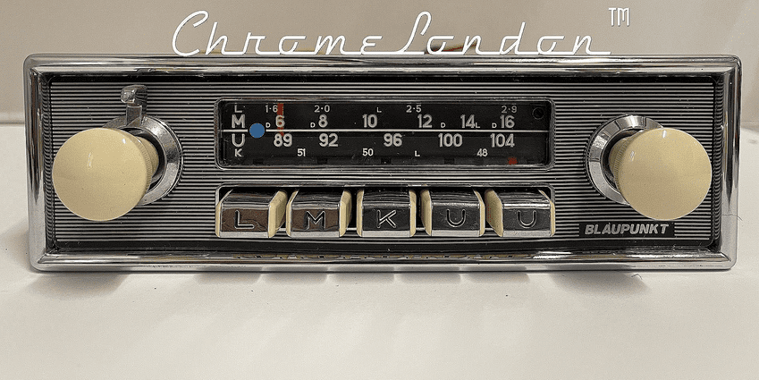 BLAUPUNKT DORTMUND DELUXE - Vintage Classic Car FM Radio MP3  MERCEDES PORSCHE JAG FERRARI
