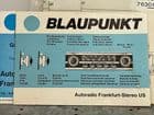 BLAUPUNKT FRANKFURT US STEREO Vintage Classic Car FM Radio  +BOOKS PORSCHE 911 912 JAG MG  FERRARI