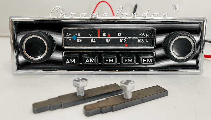BLAUPUNKT FRANKFURT US Vintage Classic Car FM Radio +MP3 MERCEDES SL PORSCHE FERRARI JAG ETYPE