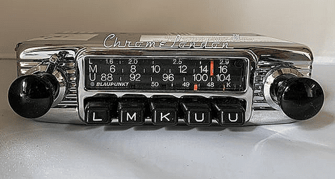 BLAUPUNKT FRANKFURT Vintage Classic Car FM Radio VOLVO P1800 AMAZON BMW CS ETYPE ROLLS