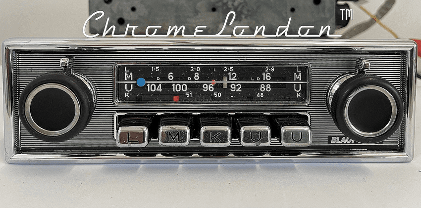 BLAUPUNKT KOLN Autoseek Vintage Classic Car FM Radio +MP3 MERCEDES SL PAGODA 600 PORSCHE
