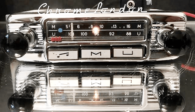BLAUPUNKT MANNHEIM Vintage Classic Car FM Radio +MP3  WARRANTY VOLVO P1800 AMAZON P122 JAGUAR ASTON HEALEY MG