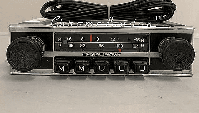 BLAUPUNKT  MUNSTER Vintage Classic Car 3xFM Radio CITROEN SM MASERAI FIAT 124 DINO ALFA SPIDER (1)