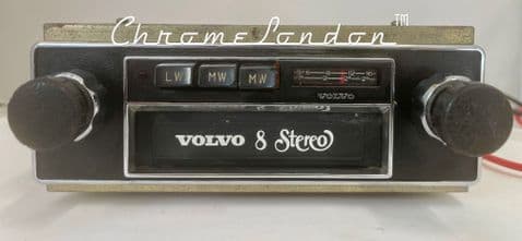 VOLVO 8 STEREO  Classic Car 8 TRACK  Radio 1960'S-70S VOLVO