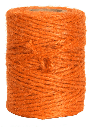 V15646 - Orange Twine 50m Jute JT50.57 6/PK