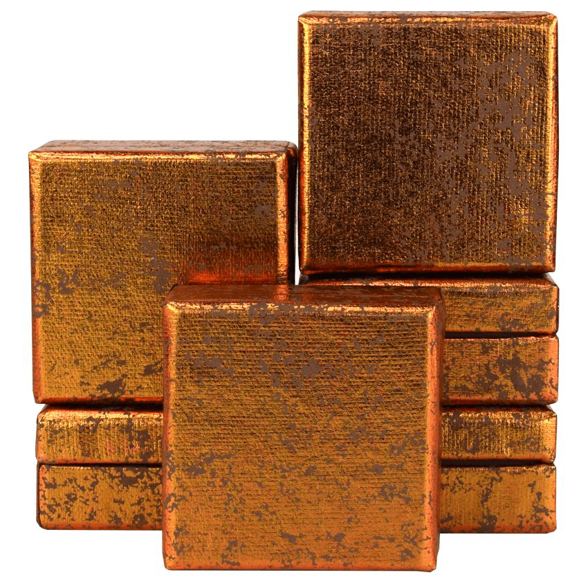 V37501 - Copper Crush on Brown Mini Boxes - GBXM171.75/57 12/PK